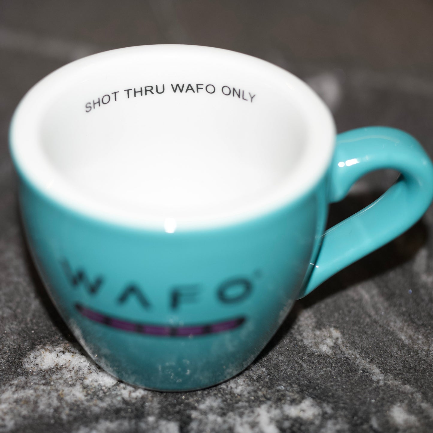 WAFO 80ML 濃縮咖啡杯_藍綠色
