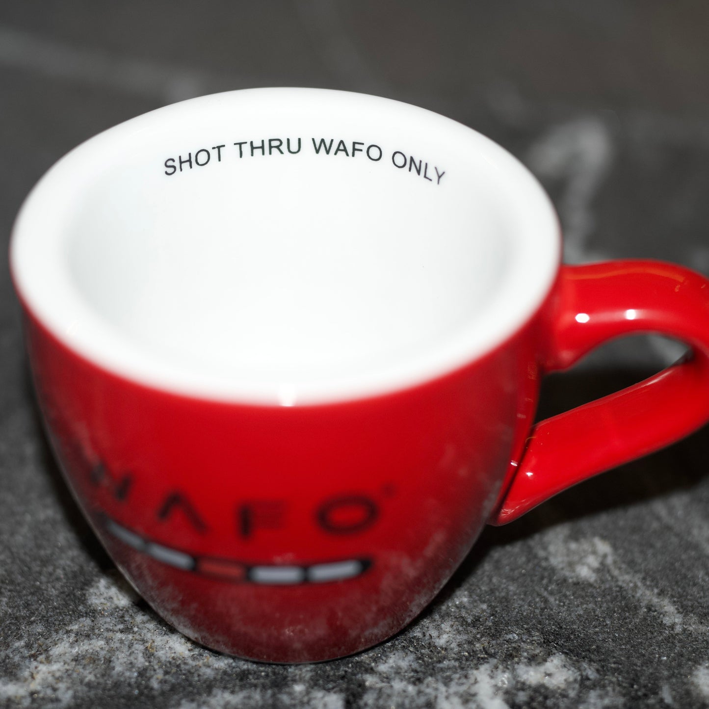 WAFO 80ML 濃縮咖啡杯_紅色