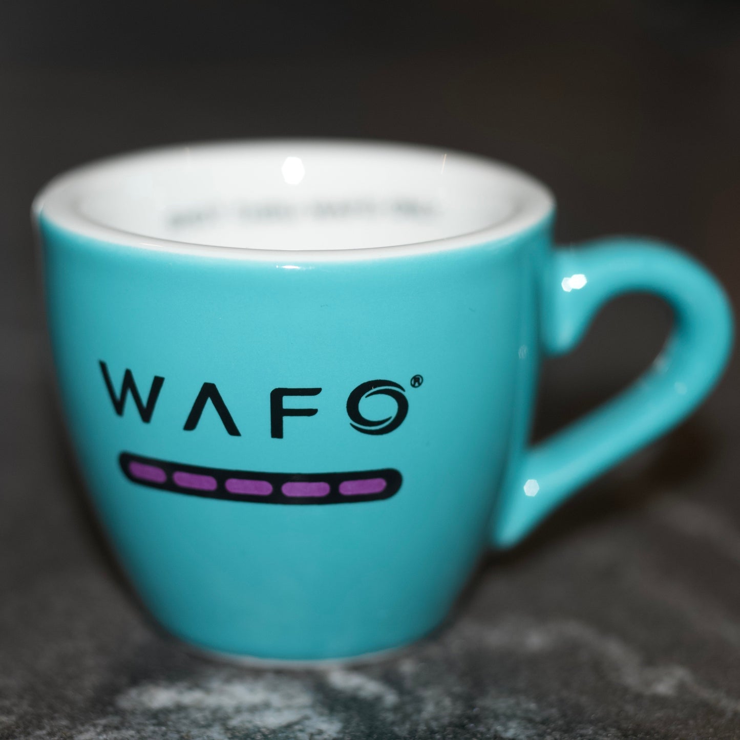 WAFO 80ML 濃縮咖啡杯_藍綠色