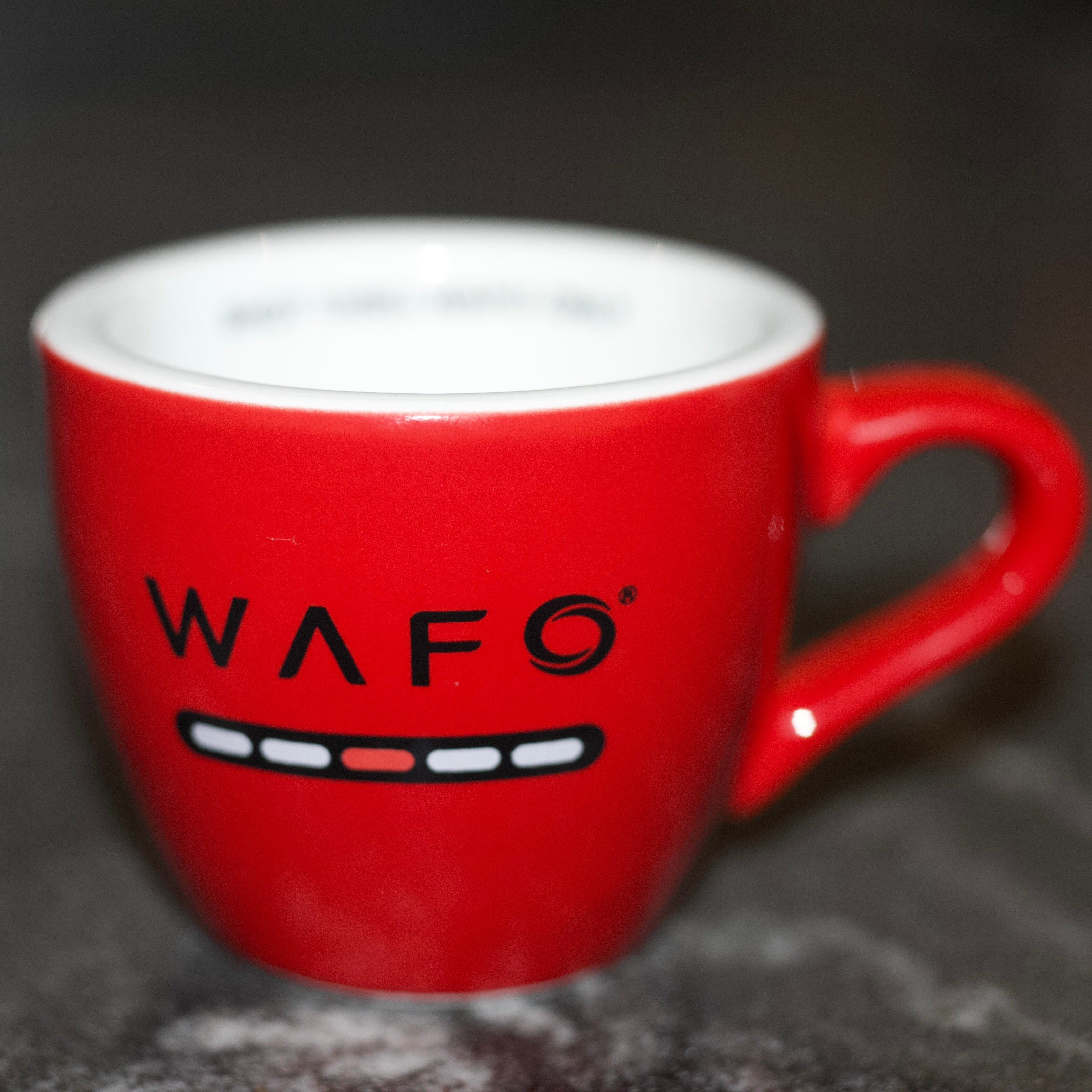 Wafo 80ML 濃縮咖啡杯(紅色) – WAFO Taiwan