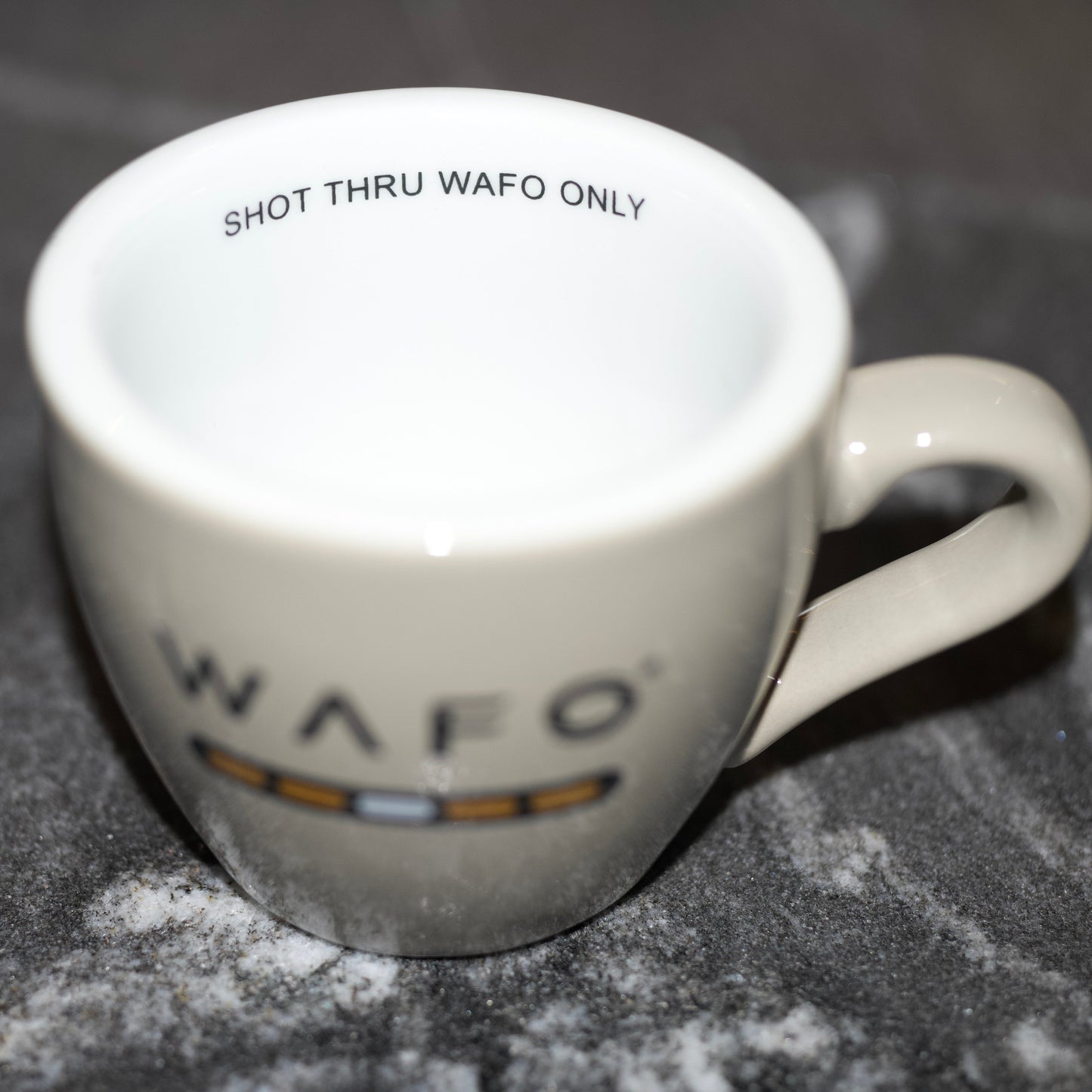 WAFO 80ML 濃縮咖啡杯_褐灰色